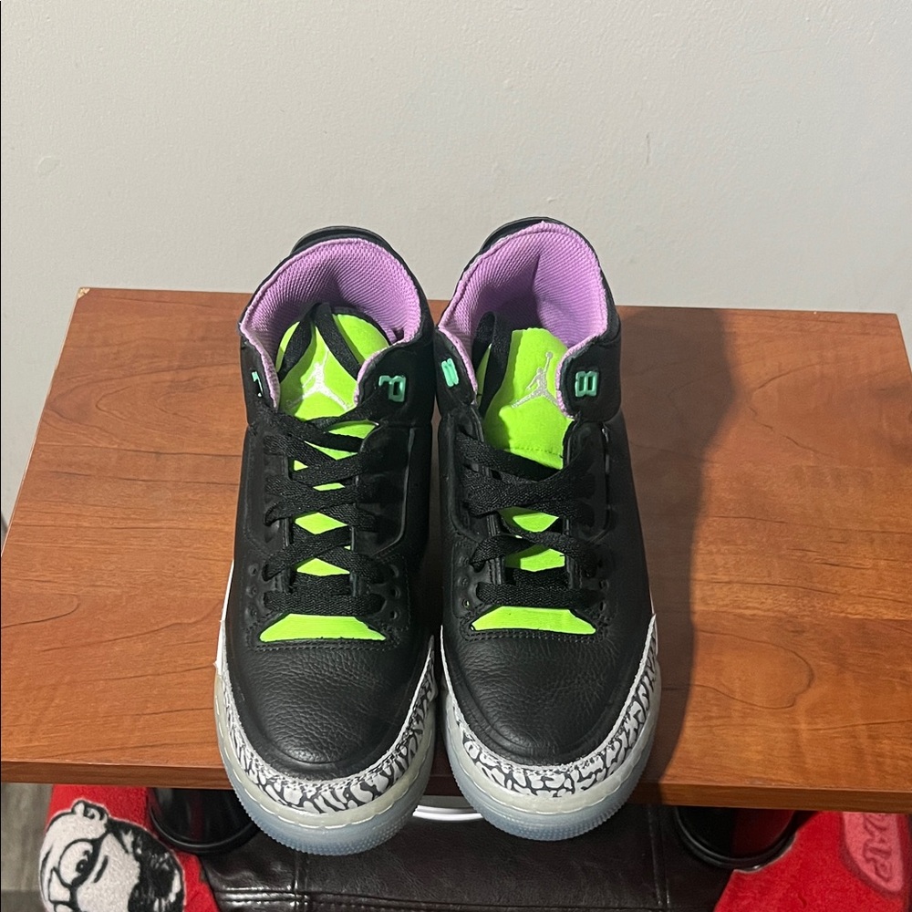 Nike Air Jordan 3 Retro SE GS Electric Green Sneaker size 5.5y-7w dnds  NOBOX